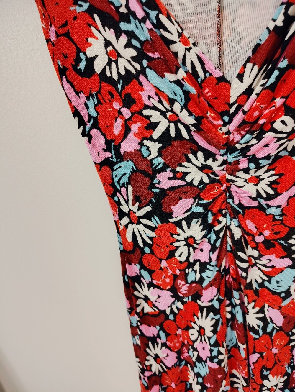 Free People Key to Your Heart Floral Print Cap Sleeve Mini Dress - Picture 3 of 5